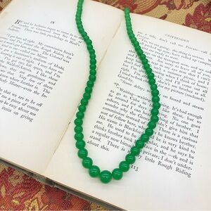 Jade Beaded Necklace